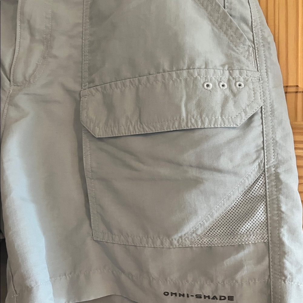 Columbia Sportwear Light Gray Omni Shade Size 34 - Picture 3 of 8